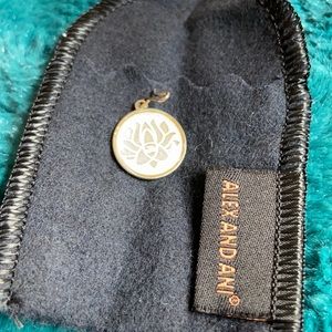 Alex and Ani lotus peace flower charm